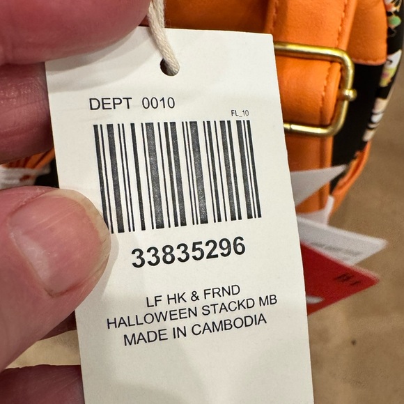 NWT Loungefly Hello Kitty and Friends Halloween Stacked Mini Backpack. (Flaw) - Picture 6 of 7